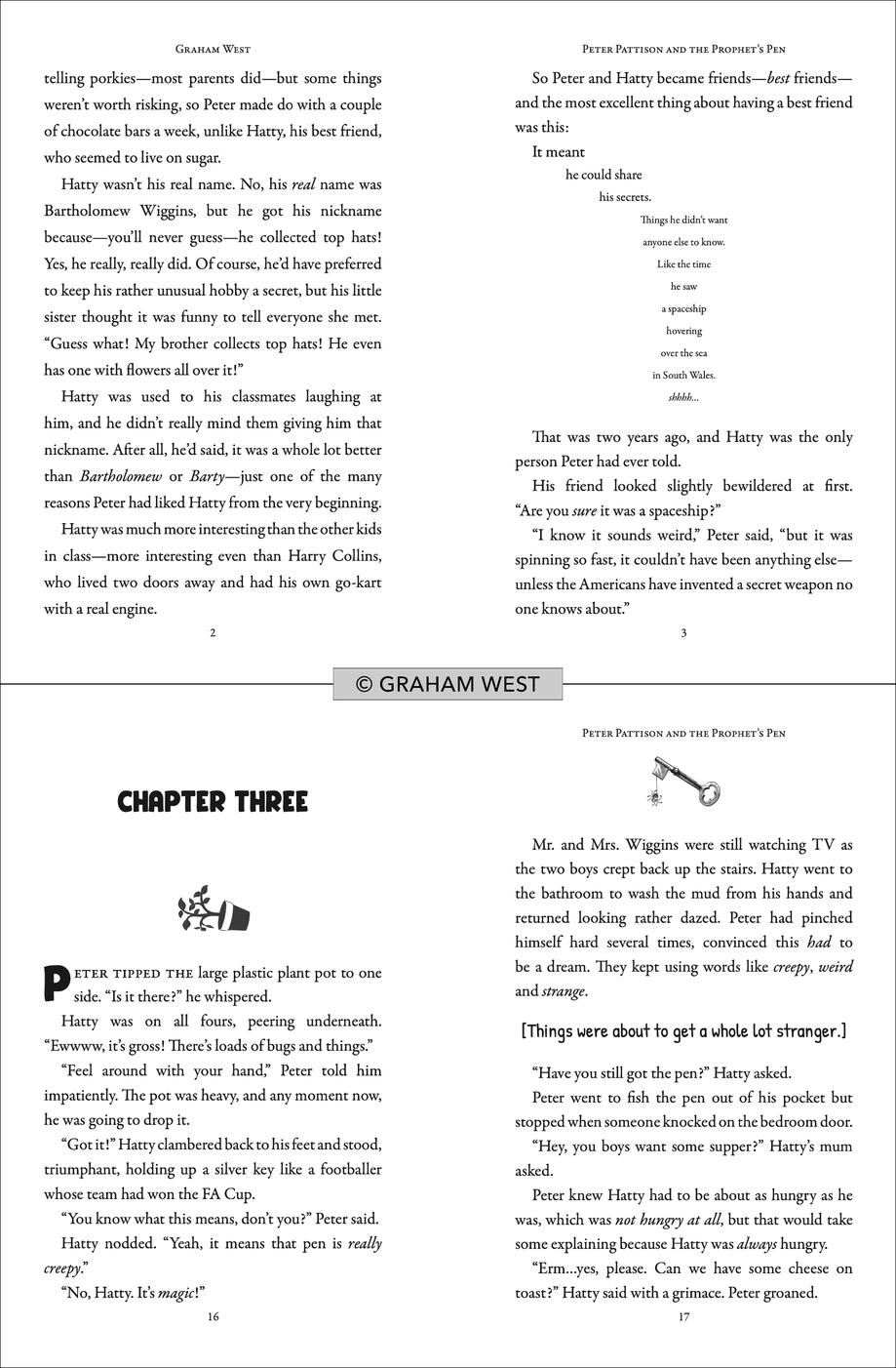 Children&#39;s Novel Sample